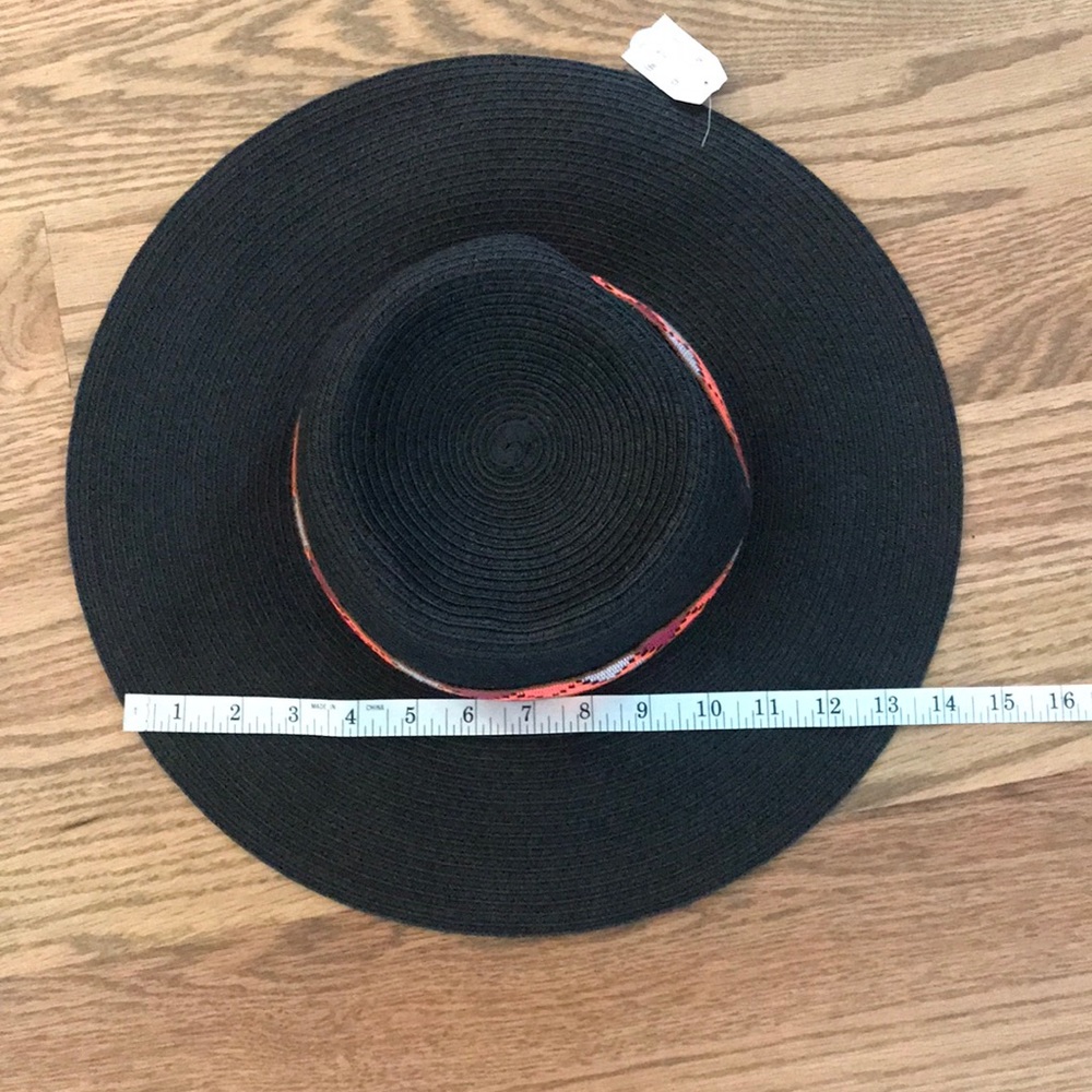 Aztec band floppy straw hat - NWT ๐ - Picture 8 of 9